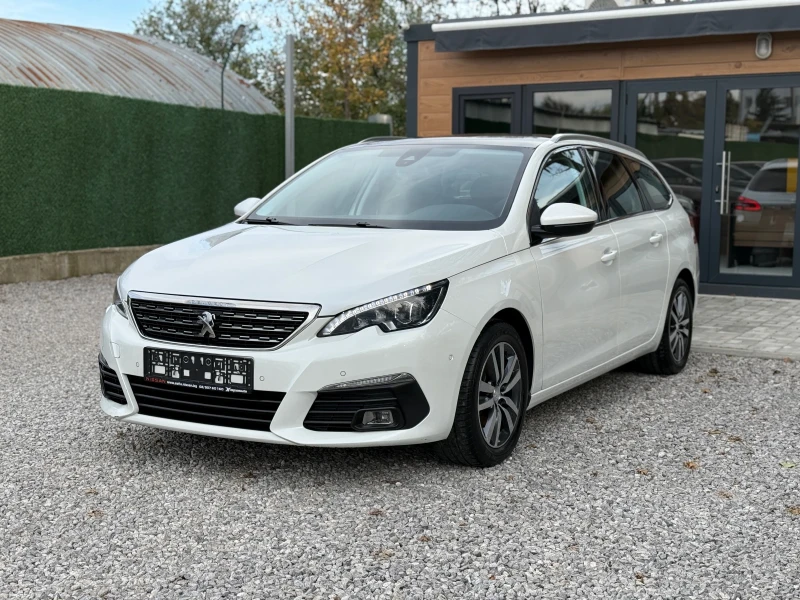 Peugeot 308 1.5 BlueHDI 130hp Facelift Кожа Панорама, снимка 1 - Автомобили и джипове - 47635516