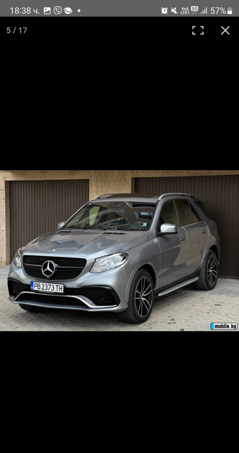 Mercedes-Benz GLE 350, снимка 15 - Автомобили и джипове - 49596630