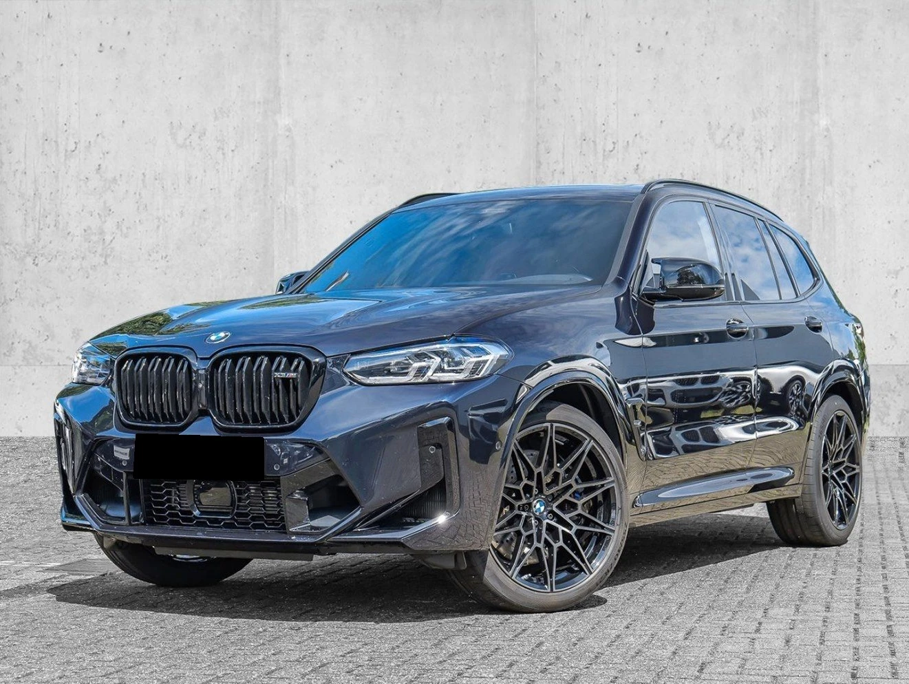 BMW X3 М COPMETITION* LASER* PANO* DIST* H&K*  - [1] 