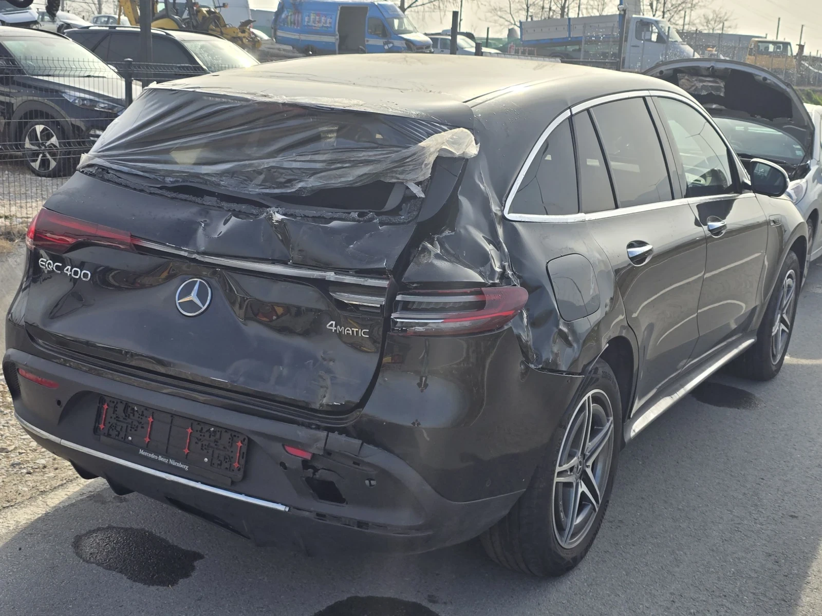 Mercedes-Benz EQC 400/AMG/4Matick/35000KM, снимка 5 - Автомобили и джипове - 54063091