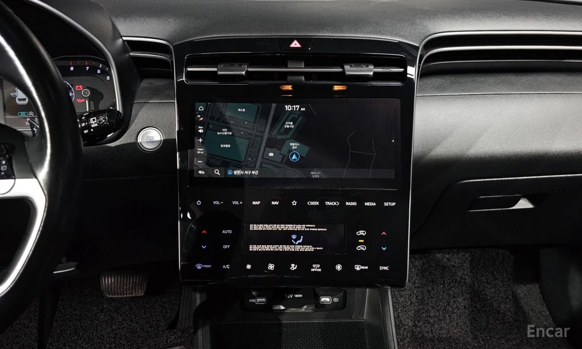 Hyundai Tucson 1.6* TURBO* PREMIUM* ПОДГРЕВ* ОБДУХВАНЕ* КАМЕРА* , снимка 9 - Автомобили и джипове - 54227520