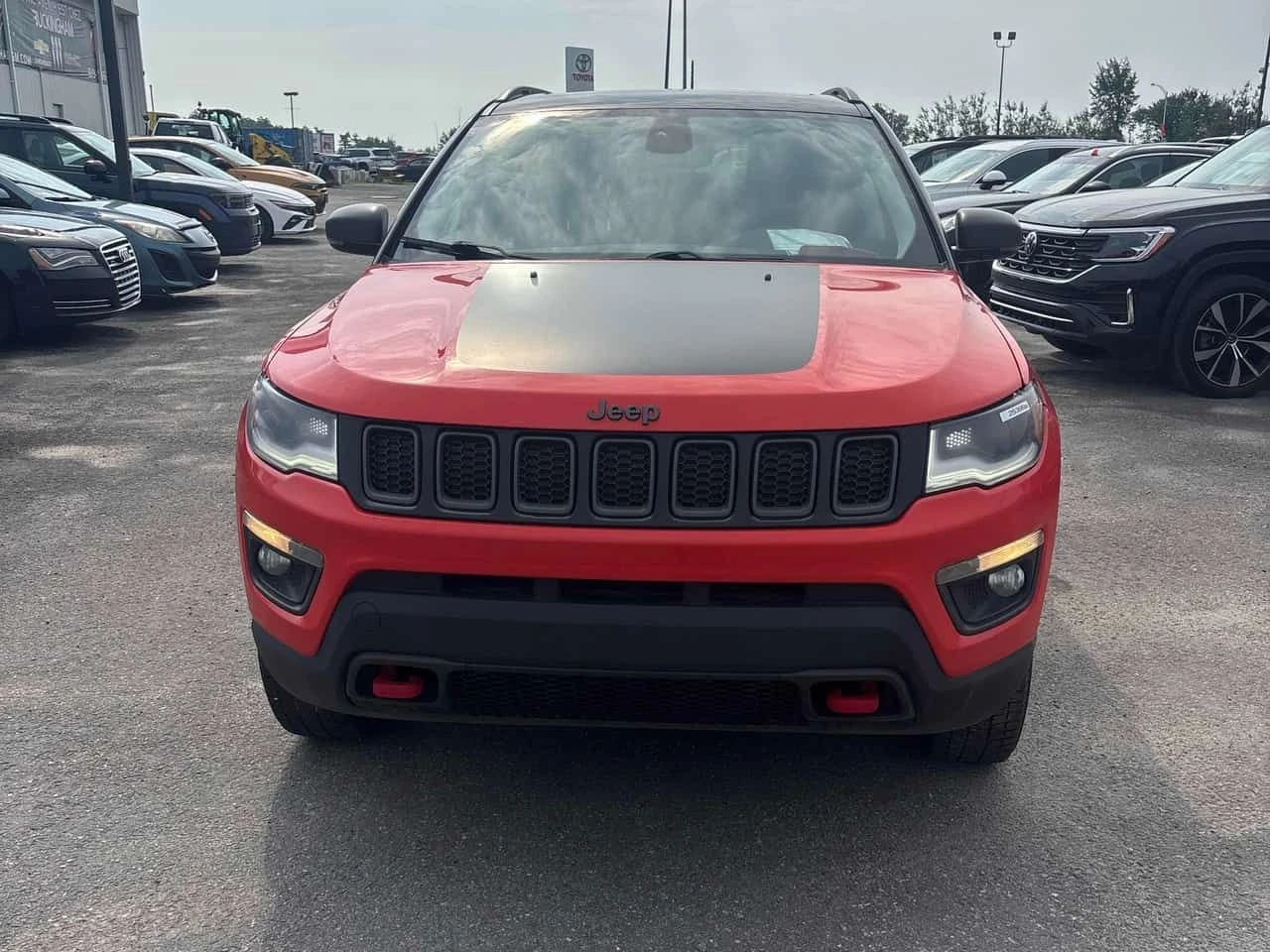 Jeep Compass Trailhawk/CARFAX/КОЖА/ПОДГРЕВ/ФИНАНСИРАНЕ, снимка 6 - Автомобили и джипове - 55418065