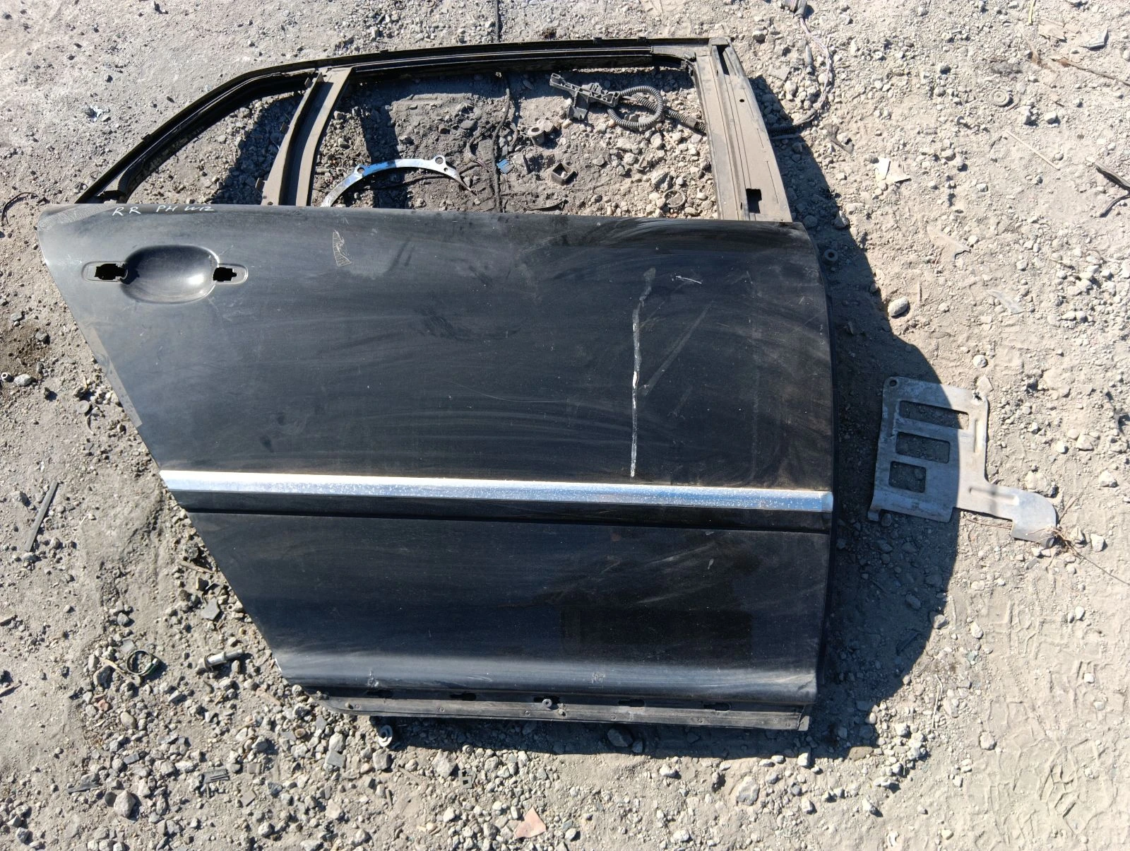 врата дясна задна черна VW Phaeton