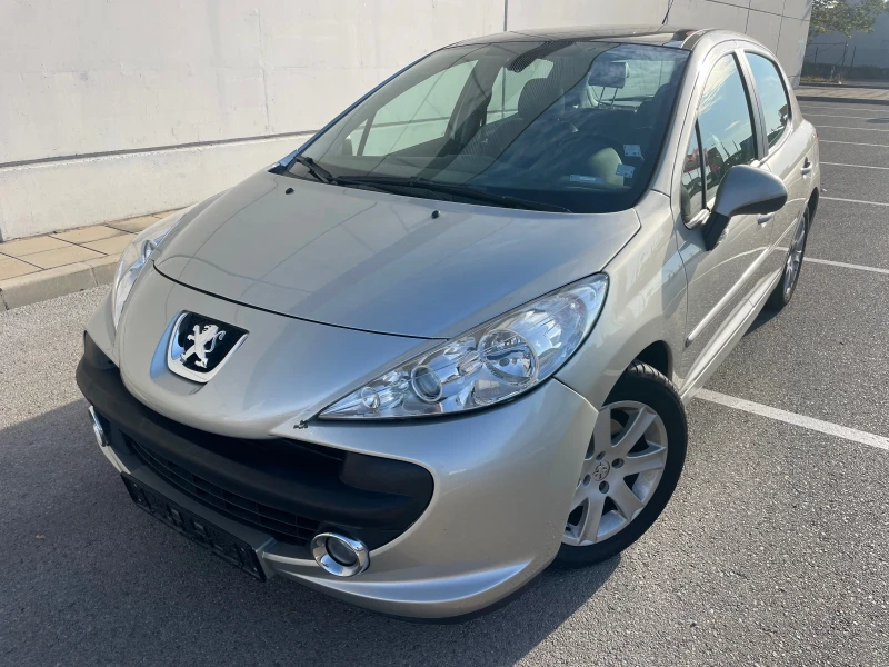 Peugeot 207 1.6HDI+ Кожа+ Климатроник+ Панорама, снимка 1 - Автомобили и джипове - 47340684