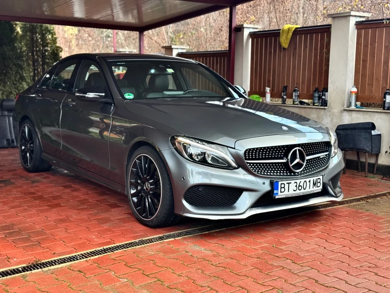 Mercedes-Benz C 43 AMG 50.000км! // 9G-tronic // 4Matic, снимка 1 - Автомобили и джипове - 49171126