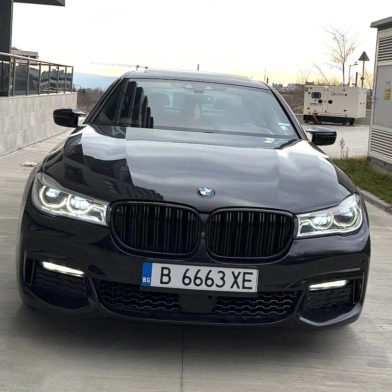 BMW 740 xDrive* МАСАЖ* ЗАВИВАЩ ЗАДЕН МОСТ* ОБДУХВАНЕ* ПОДГ, снимка 3 - Автомобили и джипове - 52966677