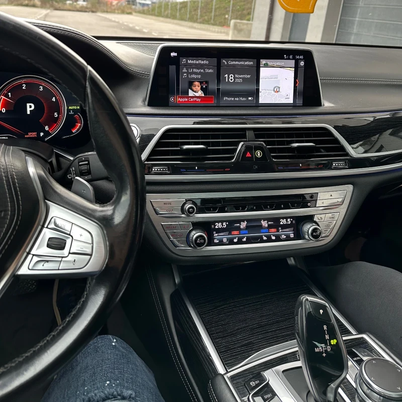 BMW 740 xDrive* МАСАЖ* ЗАВИВАЩ ЗАДЕН МОСТ* ОБДУХВАНЕ* ПОДГ, снимка 7 - Автомобили и джипове - 52456747
