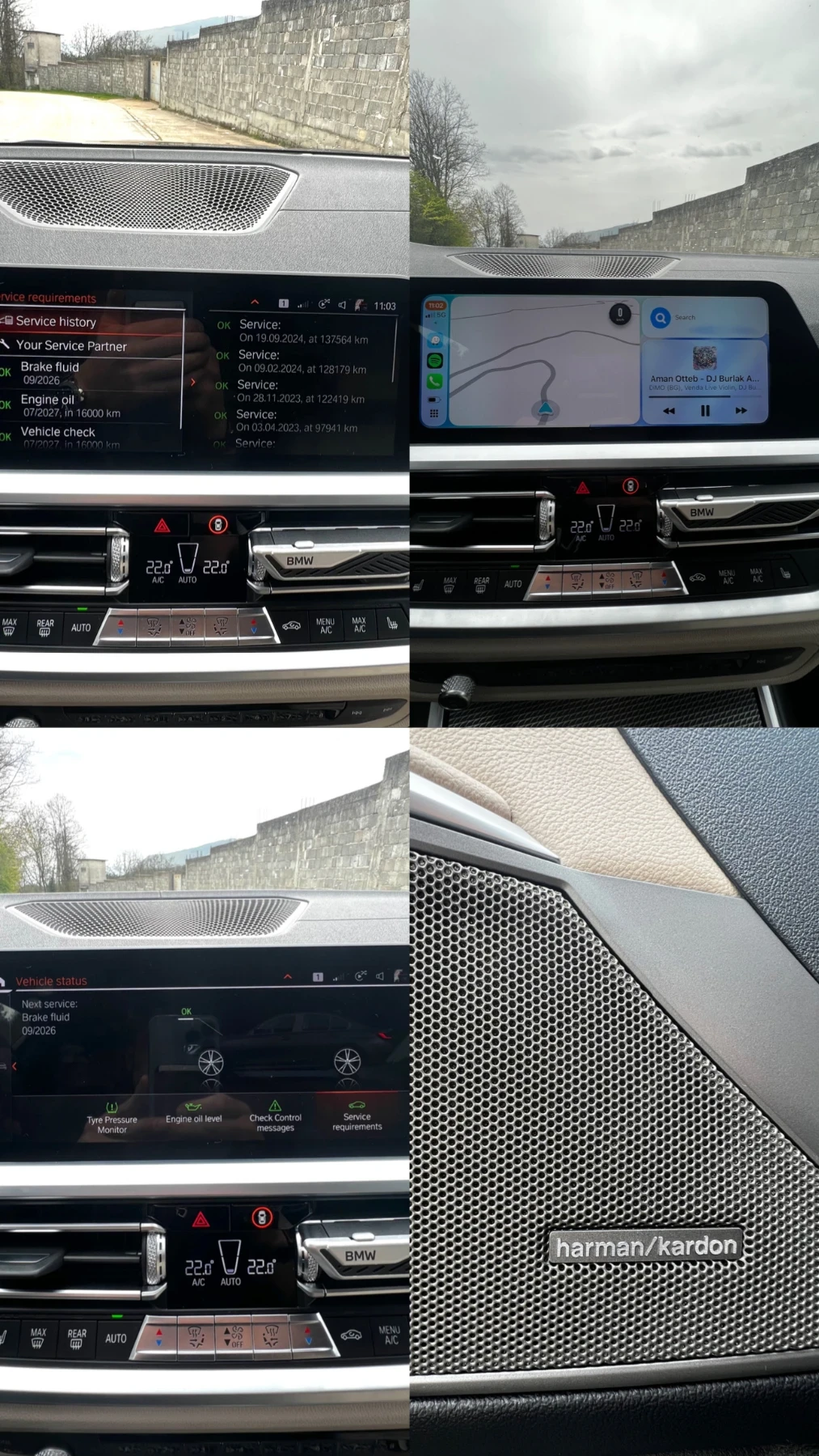 BMW 330 330i/M-pack/HK/360/LASER/DIST, снимка 13 - Автомобили и джипове - 54216038