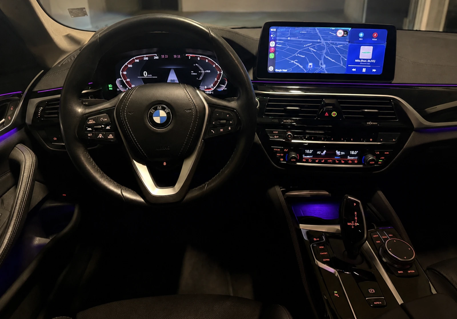 BMW 530 xDrive Luxury Line HUD Laser DAP HK, снимка 9 - Автомобили и джипове - 54987862