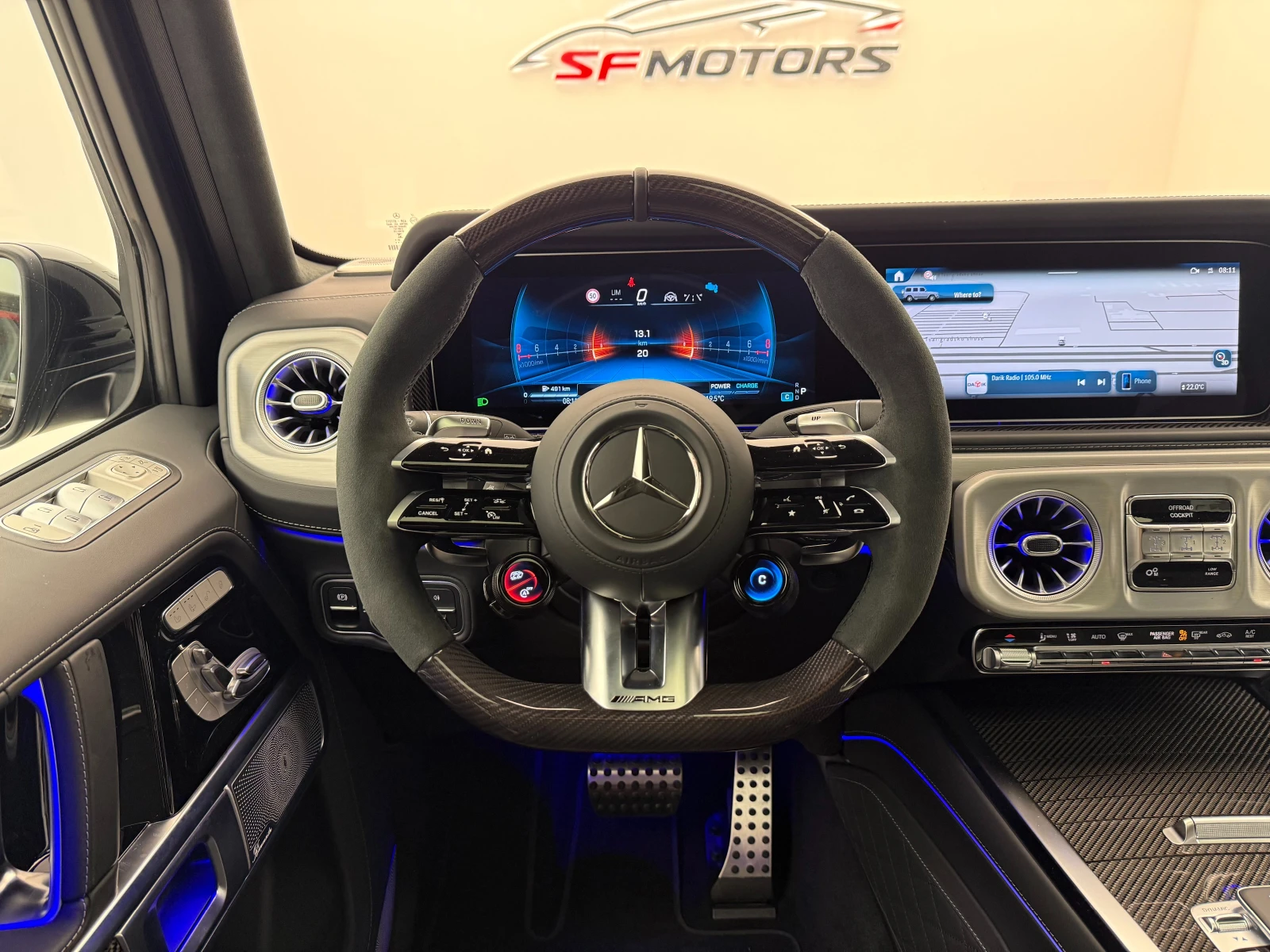 Mercedes-Benz G 63 AMG A22/CARBON/SUPERIOR, снимка 11 - Автомобили и джипове - 54878440