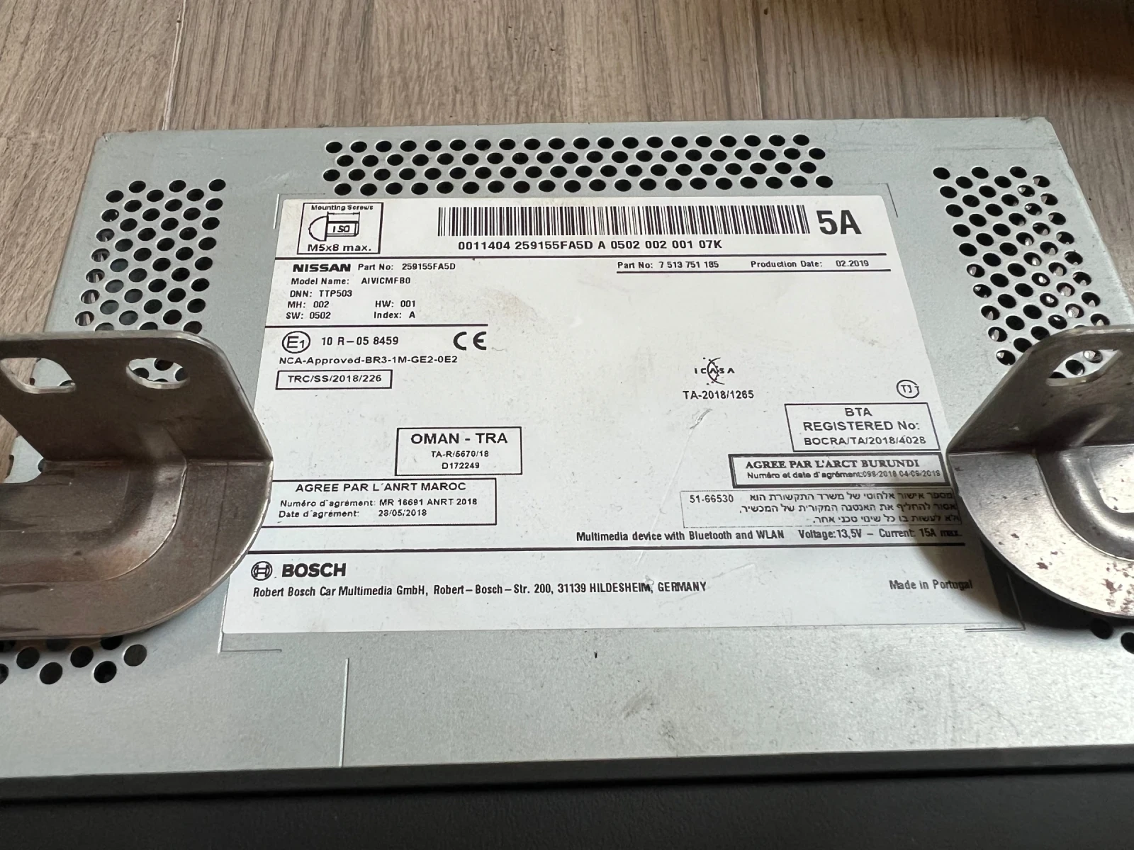 259155FA5D   NISSAN MICRA K14 AIVICMFB0 259155FA5D | Mobile.bg   3