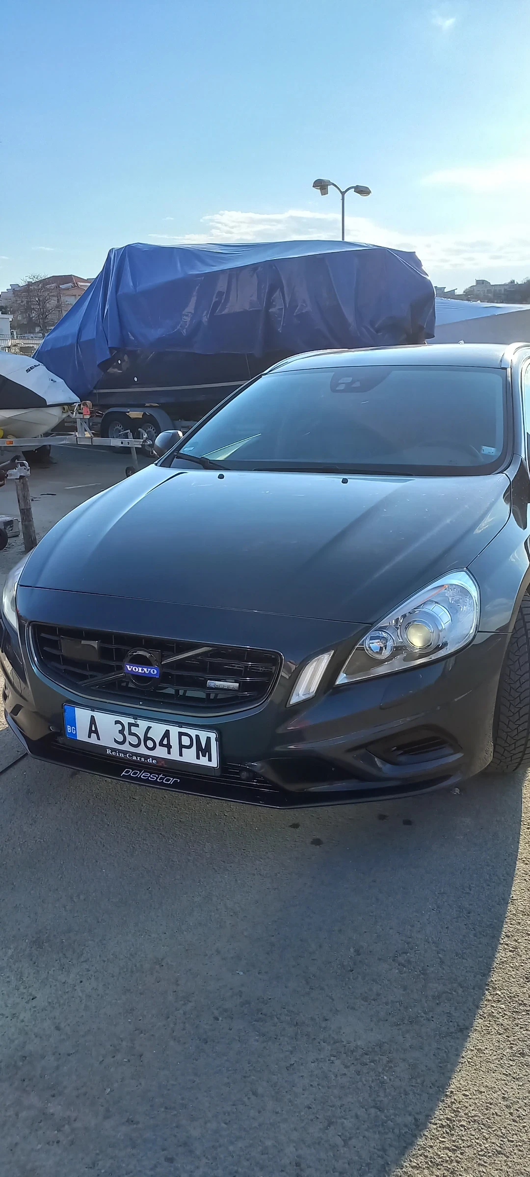 Volvo V60 2.4 D5 Polestar 230к.с, R-desing, 4x4, 5 цилиндров, снимка 10 - Автомобили и джипове - 54510652