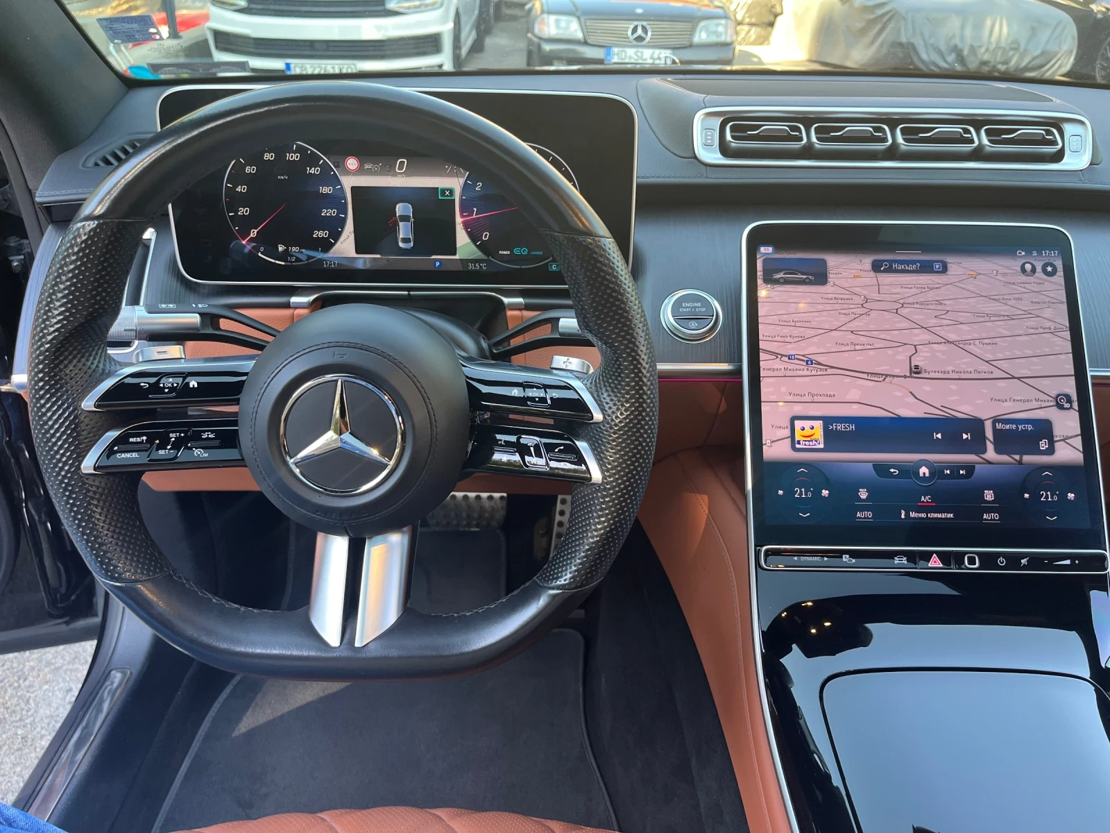Mercedes-Benz S 580 4Matic/Long/AMG/Pano/Burmester, снимка 16 - Автомобили и джипове - 55469774