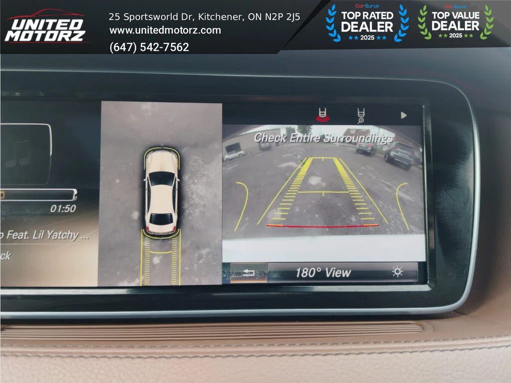 Mercedes-Benz S 550 4MATIC AMG LINE* BURMESTER* 360* DISTRONIC* PANO* , снимка 14 - Автомобили и джипове - 55663949
