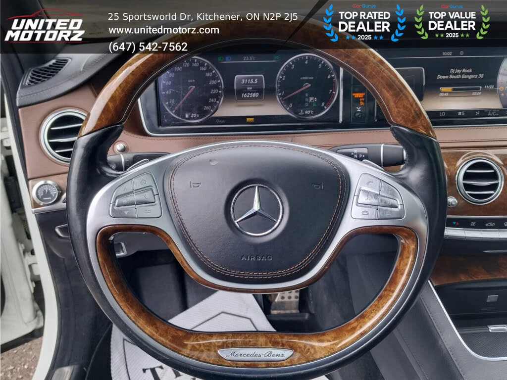 Mercedes-Benz S 550 4MATIC AMG LINE* BURMESTER* 360* DISTRONIC* PANO* , снимка 12 - Автомобили и джипове - 55663949
