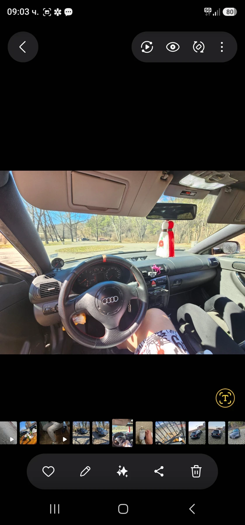 Audi A3 1.8T 150 AGU ГАЗ, снимка 7 - Автомобили и джипове - 56368086