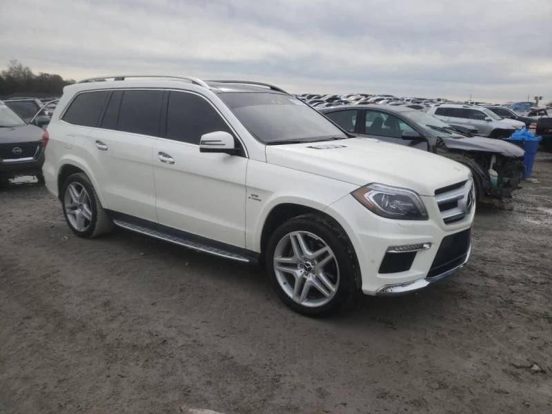 Mercedes-Benz GL 500 4MATIC* Harman-Kardon* обдух* пано* кожа* телевизо, снимка 1 - Автомобили и джипове - 48403705