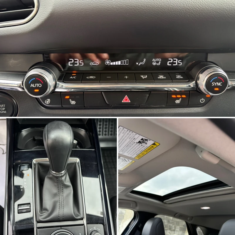 Mazda CX-30 2.5 188кс* 4х4* 7000км* Distronic* Кожа* Full* , снимка 14 - Автомобили и джипове - 53389545