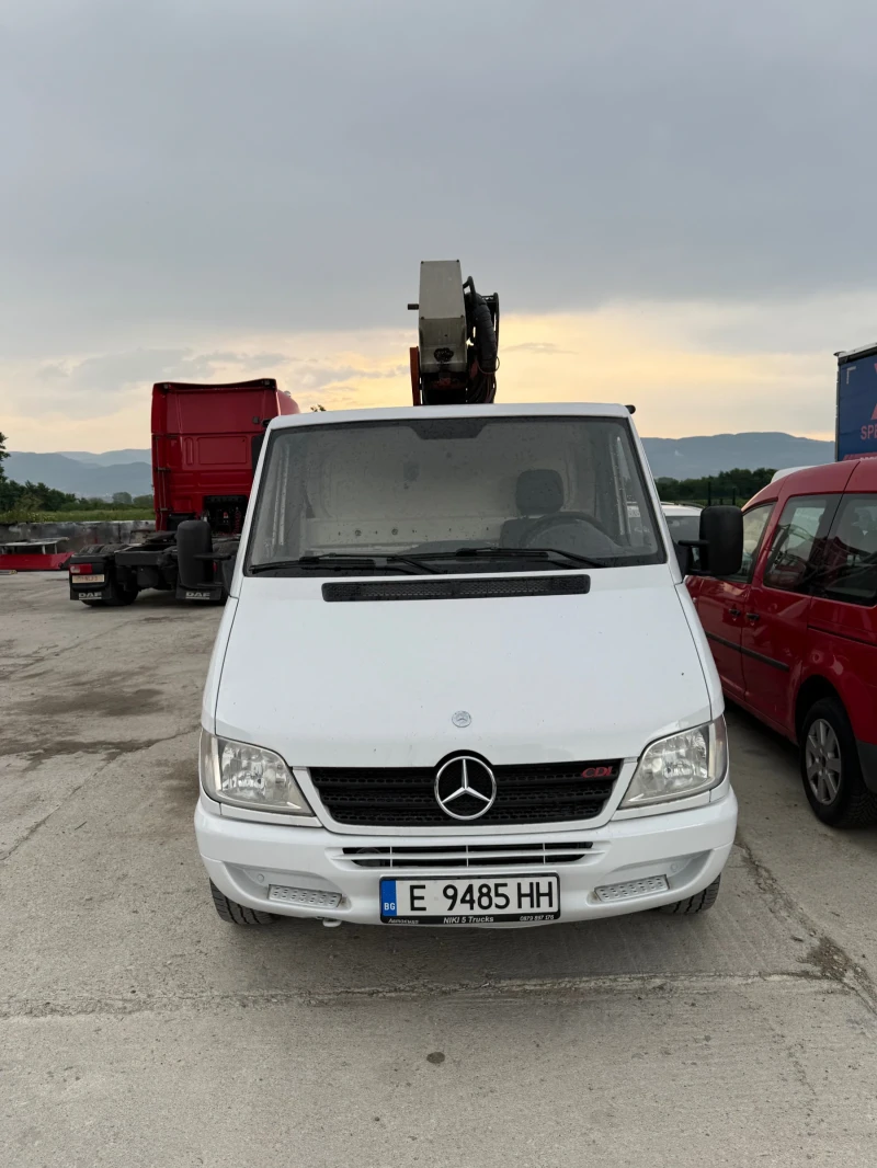 Mercedes-Benz Sprinter 311 Телескопична вишка 17м, снимка 3 - Бусове и автобуси - 50823367