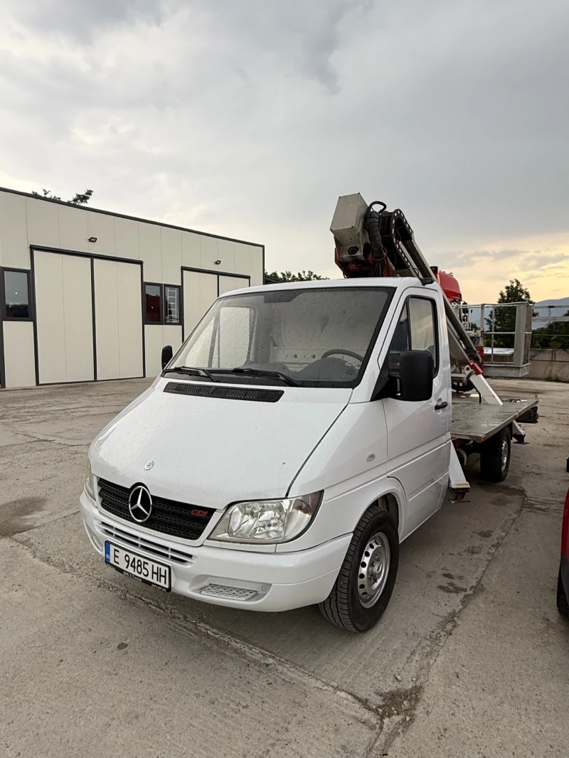Mercedes-Benz Sprinter 311 Телескопична вишка 17м, снимка 2 - Бусове и автобуси - 50823367