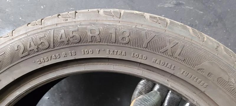 Гуми Летни 245/45R18, снимка 6 - Гуми и джанти - 32781660