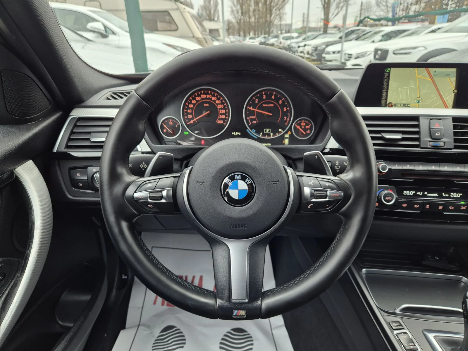 BMW 320 i-M SPORT-158000км-НОВА-СУПЕР СЪСТОЯНИЕ FACE LIFT - изображение 9