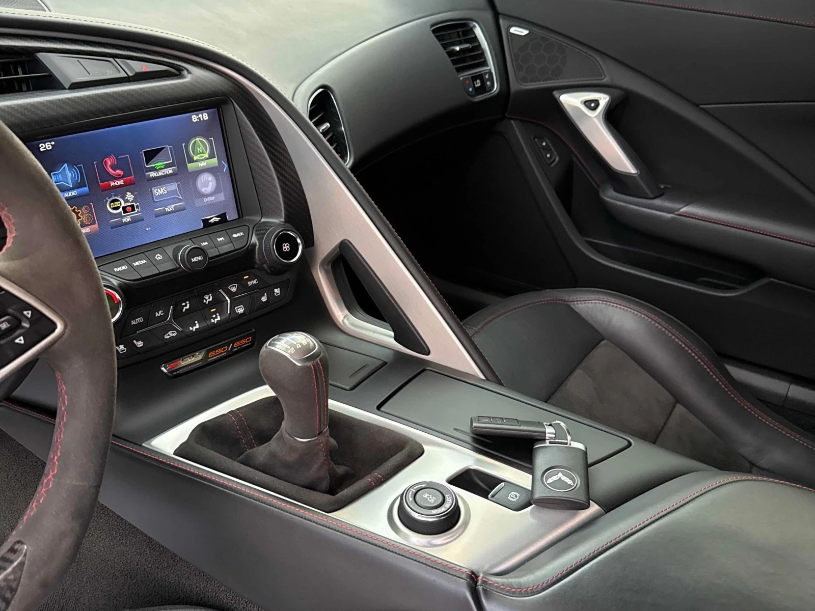 Chevrolet Corvette Z06 3LZ  CARFAX, снимка 9 - Автомобили и джипове - 55969727
