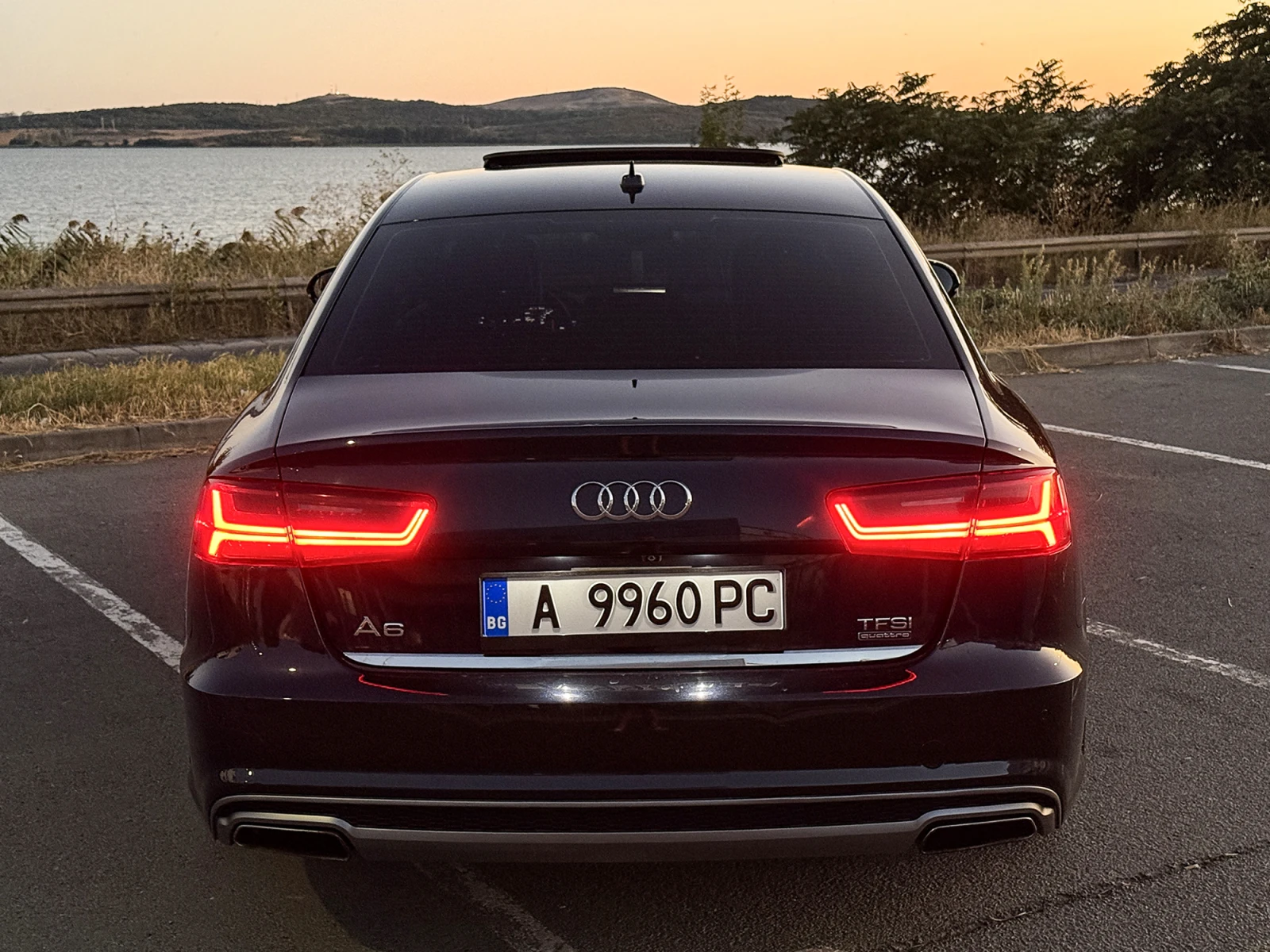 Audi A6 3.0TFSI 333hp S-line ZF8 360 Lane Assist Distronic, снимка 6 - Автомобили и джипове - 56005333