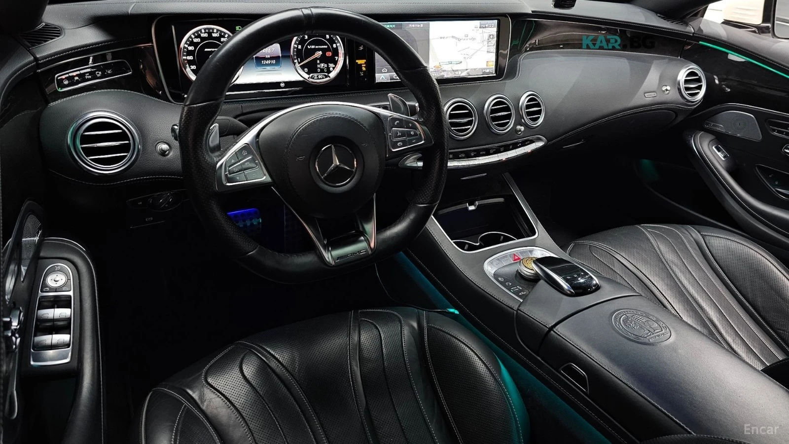 Mercedes-Benz S 63 AMG 4MATIC* HUD* 360* ОБДУХ* НАВИ* ПАНО, снимка 5 - Автомобили и джипове - 56121112