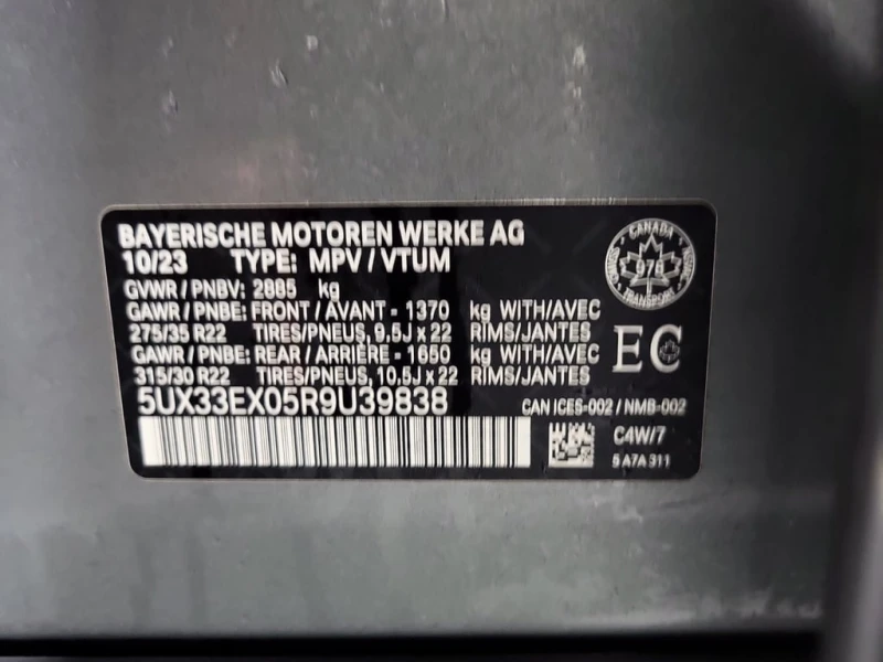 BMW X6 * XDRIVE40I * CARFAX * БЕЗ ПЪРВОНАЧАЛНА ВНОСКА, снимка 15 - Автомобили и джипове - 53186738