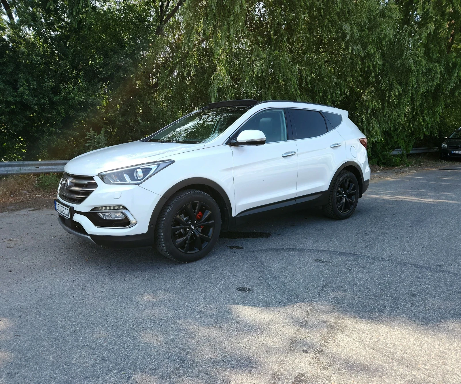 Hyundai Santa fe FULL 2.2CRDI AWD * PREMIUM* З6О ПЕРЛА ПАНОРАМА - изображение 5
