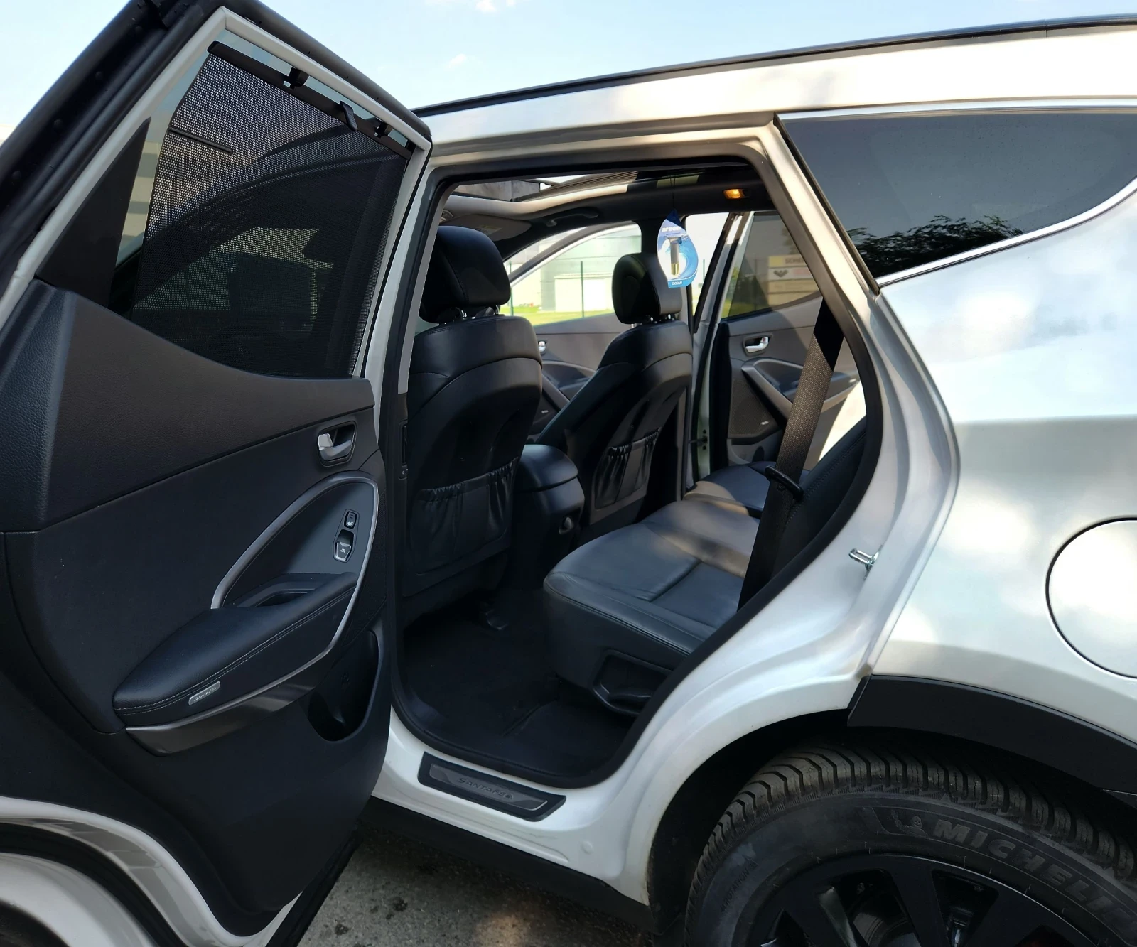 Hyundai Santa fe FULL 2.2CRDI AWD * PREMIUM* З6О ПЕРЛА ПАНОРАМА - изображение 8