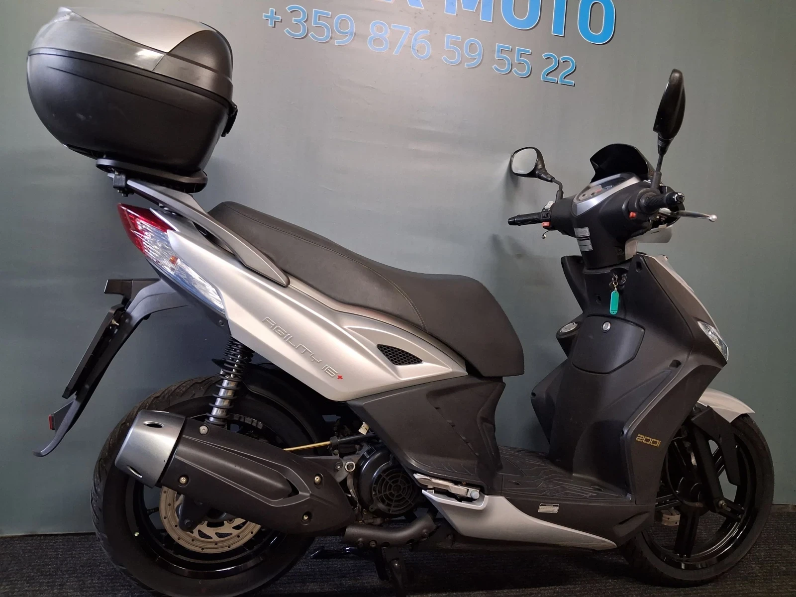 Kymco Agility 16+ 200i, снимка 9 - Мотоциклети и мототехника - 55093391