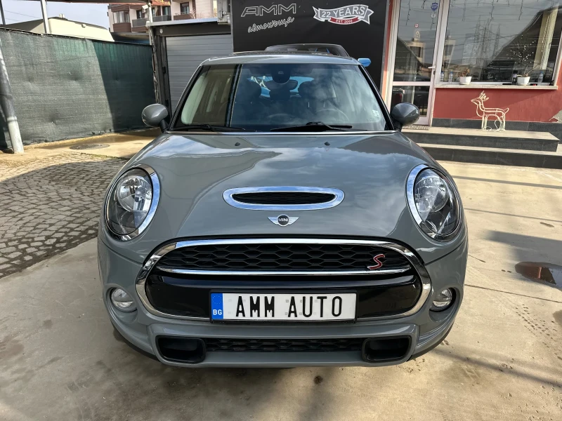Mini Cooper s FULL* ПАНОРАМА* KOЖА* ПОДГРЕВ* CAR PLAY* 17, снимка 2 - Автомобили и джипове - 49405649