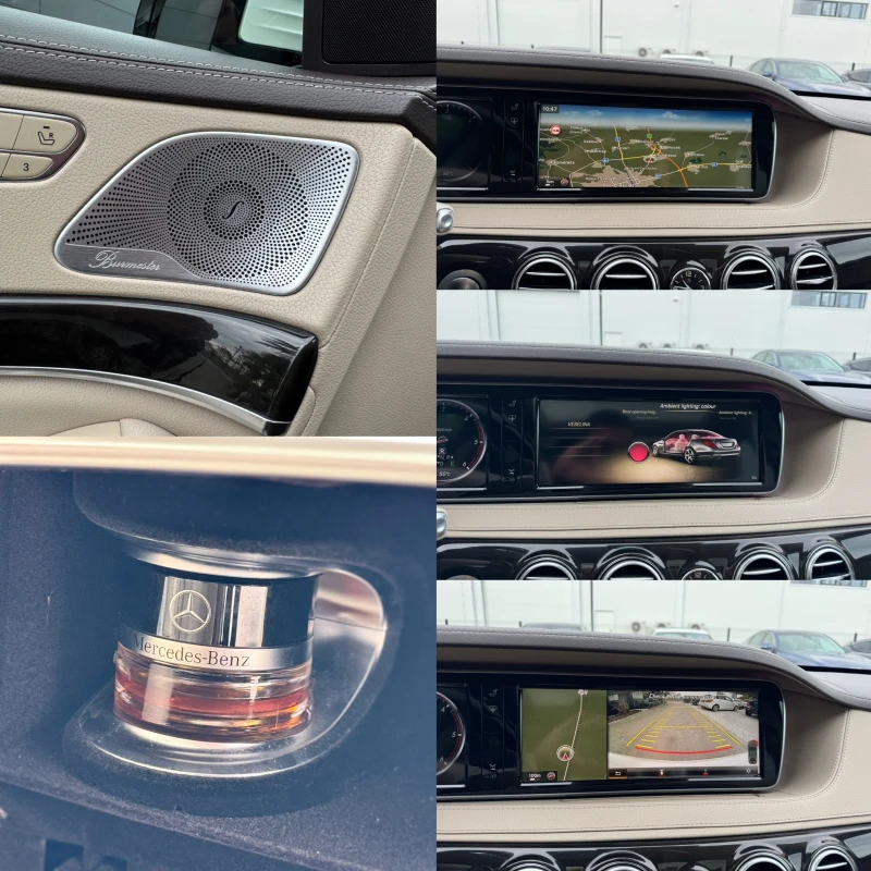 Mercedes-Benz S 350 d L AMG Обдух/Подгр/Камера/Burmester/Пано/Вакуум, снимка 16 - Автомобили и джипове - 52209951