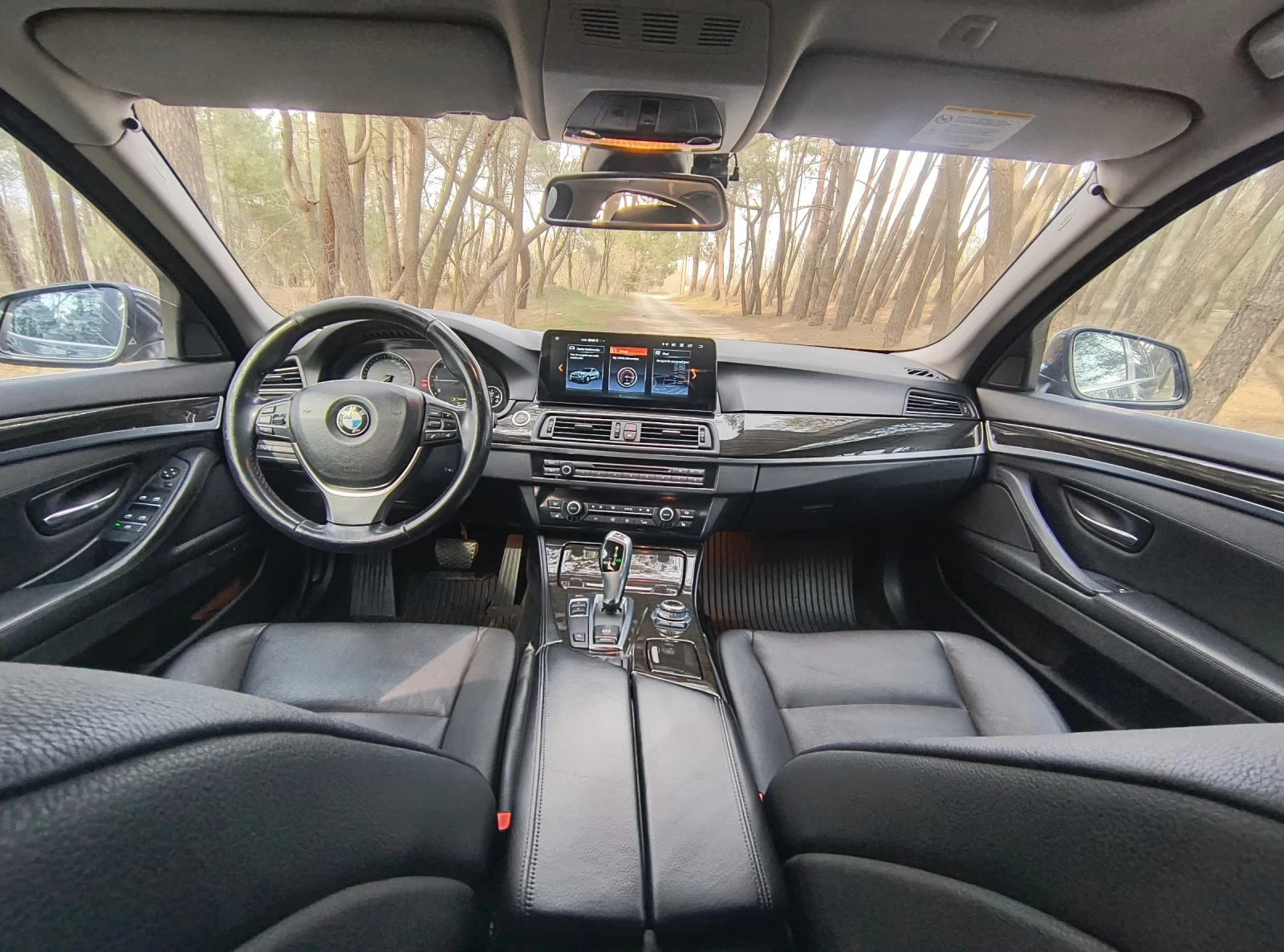 BMW 520 Head up display / Мъртва точка / Вибрация на волан, снимка 15 - Автомобили и джипове - 53906272