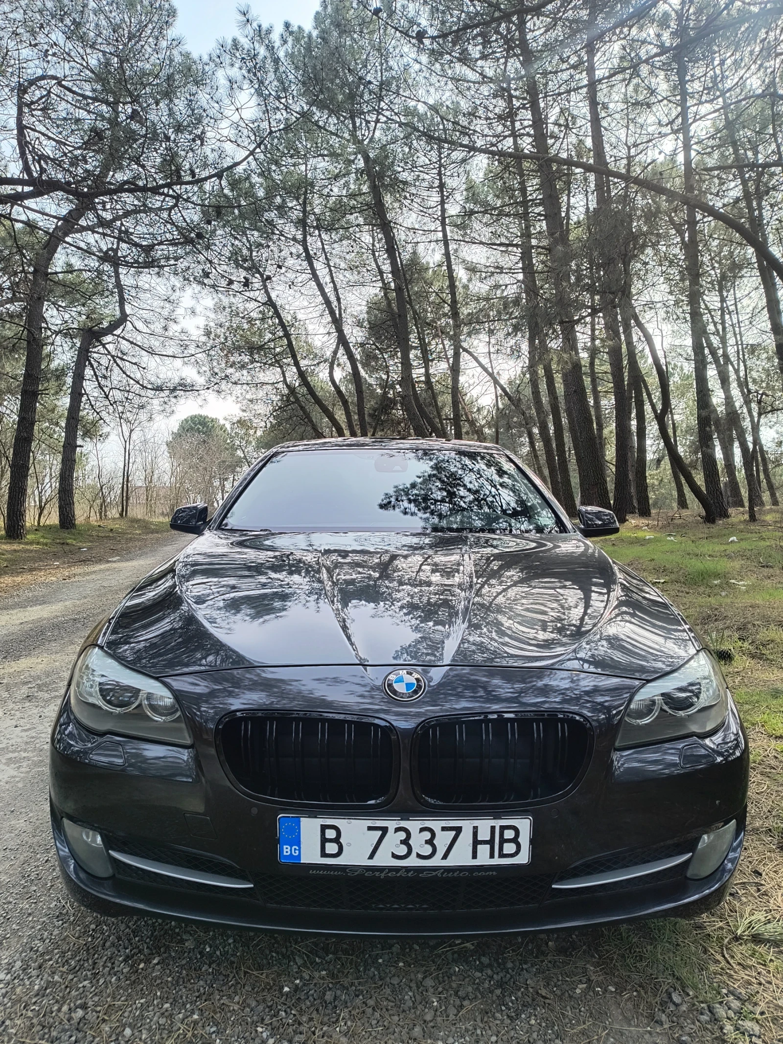 BMW 520 Head up display / Мъртва точка / Вибрация на волан