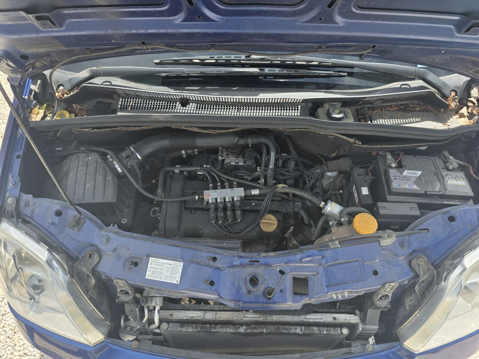 Opel Meriva Газ Климатик  1, 4 Бензин, снимка 13 - Автомобили и джипове - 54518855