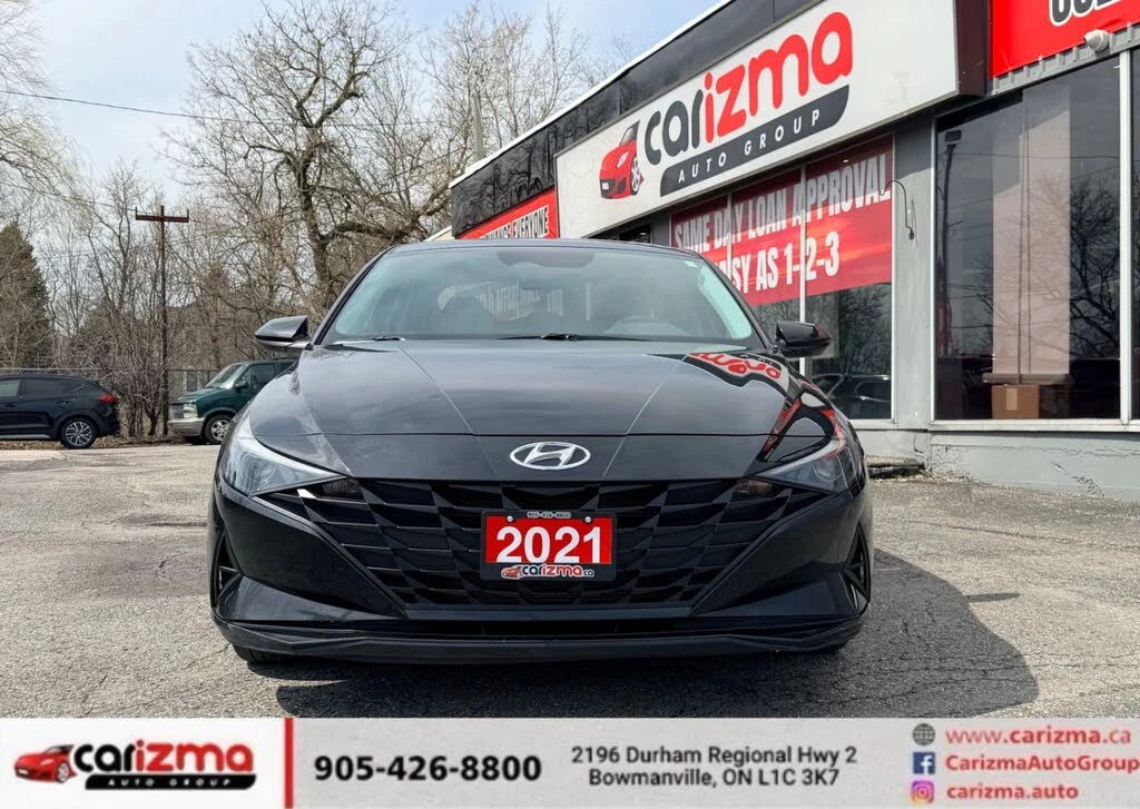 Hyundai Elantra Distronic* Мъртви точки* Carplay, снимка 2 - Автомобили и джипове - 54689297