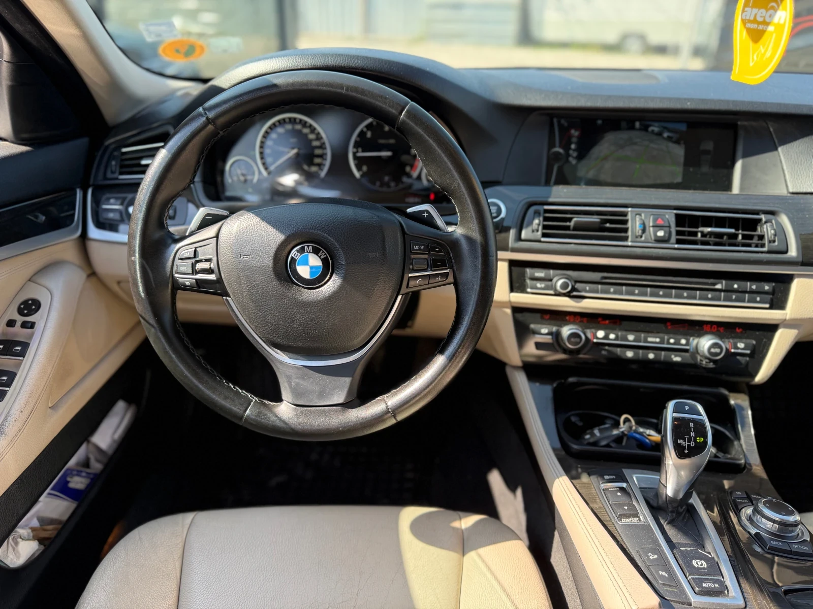 BMW 525 Автомат* X-Drive* Кожа* F1* Star/Stop* M-Pack* , снимка 7 - Автомобили и джипове - 54844288