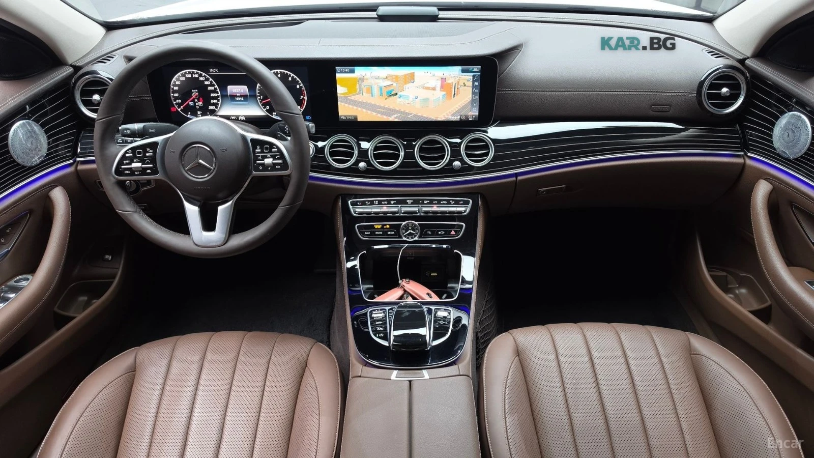 Mercedes-Benz E 450 4МАTIC EXCLUSIVE/M276 V6/DIGITAL/ASSISTS, снимка 7 - Автомобили и джипове - 55209648