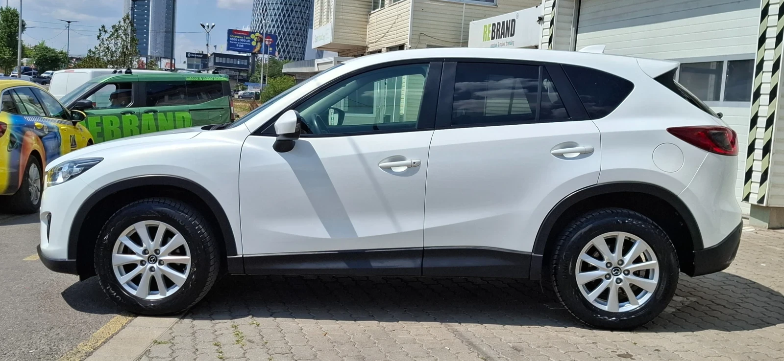 Mazda CX-5 2.0 Awd 160kc Automat Navi Бяла Перла  - изображение 4