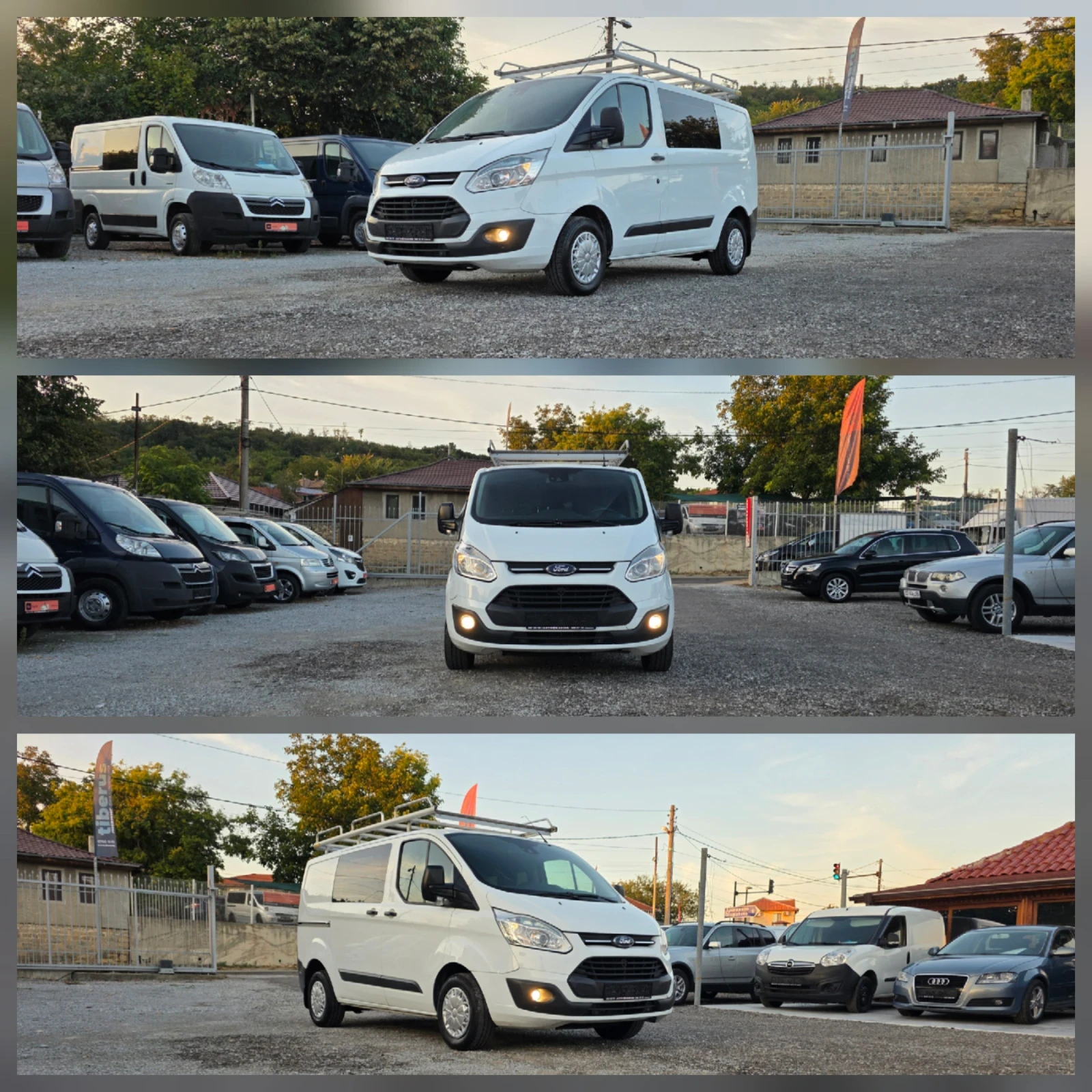 Ford Transit Custom 2.2tdci 5+ 1 125к.с., снимка 8 - Бусове и автобуси - 55961958