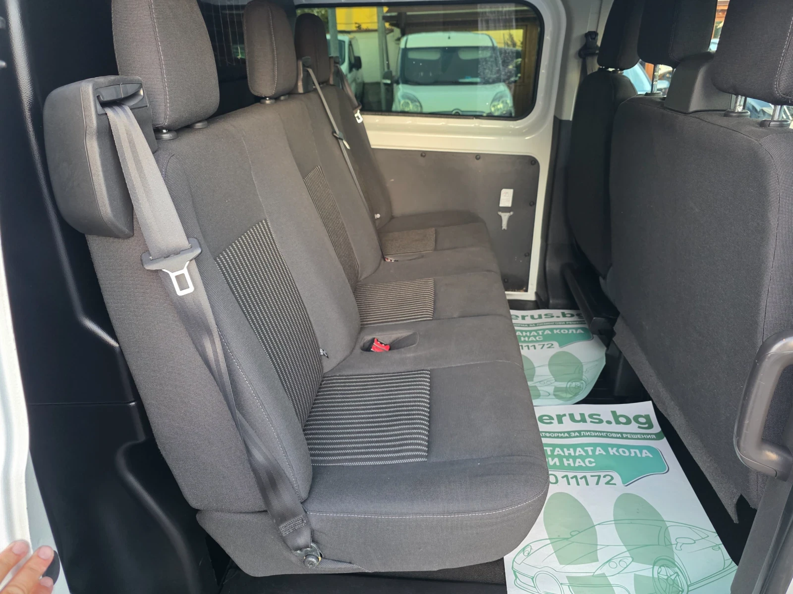 Ford Transit Custom 2.2tdci 5+ 1 125к.с., снимка 13 - Бусове и автобуси - 55961958