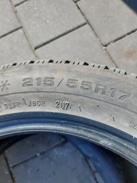 Гуми Зимни 215/55R17, снимка 3 - Гуми и джанти - 47704917