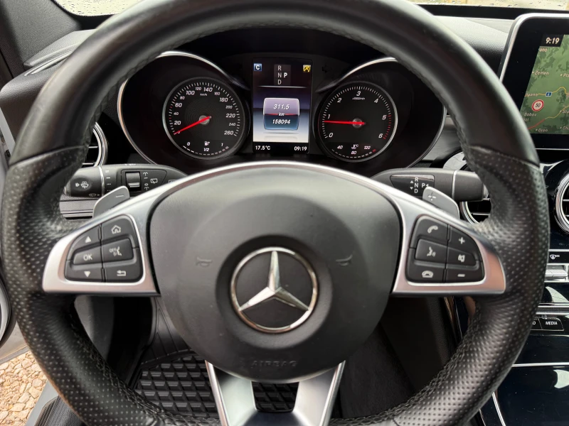 Mercedes-Benz C 220 cdi AMG-Line* 158х.км* АВТОМАТ* КОЖА* КСЕНОН* KEYL, снимка 10 - Автомобили и джипове - 51094481