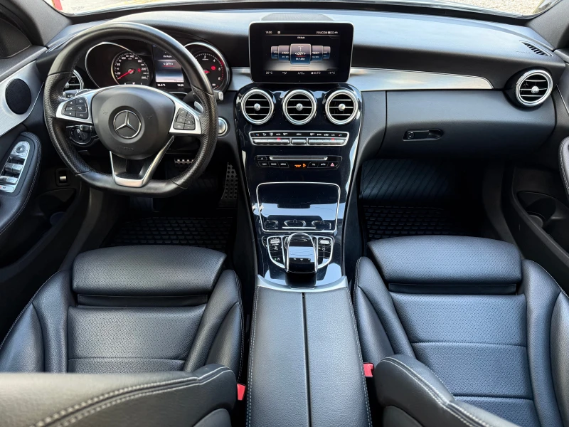 Mercedes-Benz C 220 cdi AMG-Line* 158х.км* АВТОМАТ* КОЖА* КСЕНОН* KEYL, снимка 13 - Автомобили и джипове - 51094481