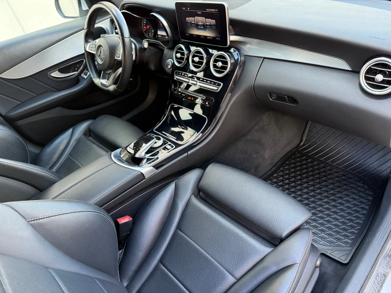 Mercedes-Benz C 220 cdi AMG-Line* 158х.км* АВТОМАТ* КОЖА* КСЕНОН* KEYL, снимка 14 - Автомобили и джипове - 51094481