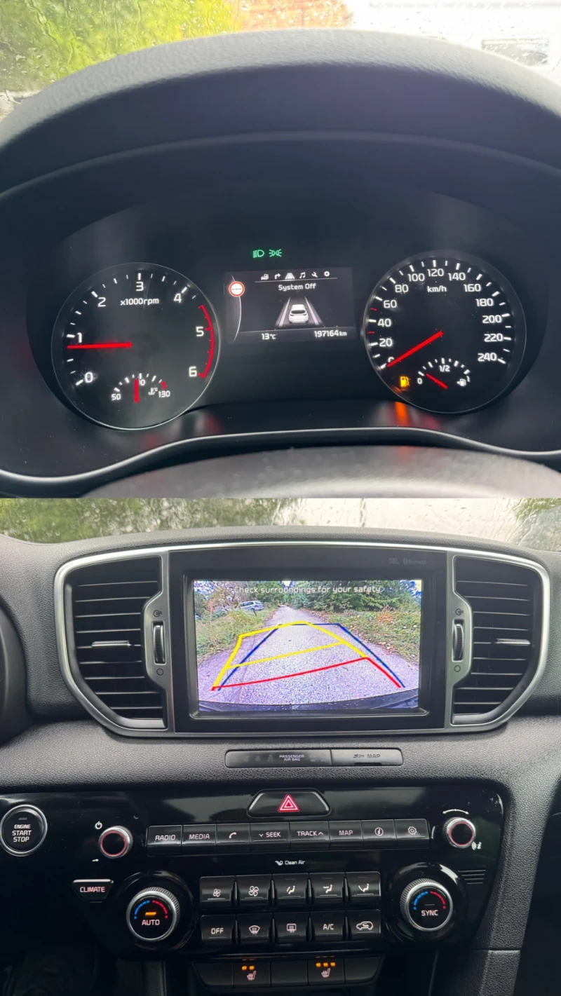 Kia Sportage 2.0D 4x4 КОЖА НАВИ 2-КЛЮЧА КАМЕРА 197Х.КМ ПАНОРАМА, снимка 15 - Автомобили и джипове - 51990925
