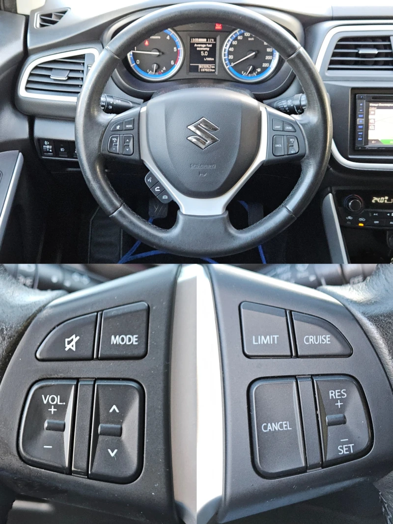 Suzuki SX4 S-Cross 1.6D/4X4/BLACK FRIDAY/CARPLAY/ACC/NAVI/БЛУТУT/EU5B, снимка 9 - Автомобили и джипове - 52503242